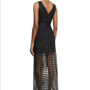 Diane Von Furstenberg Black Sheath Cocktail Dress